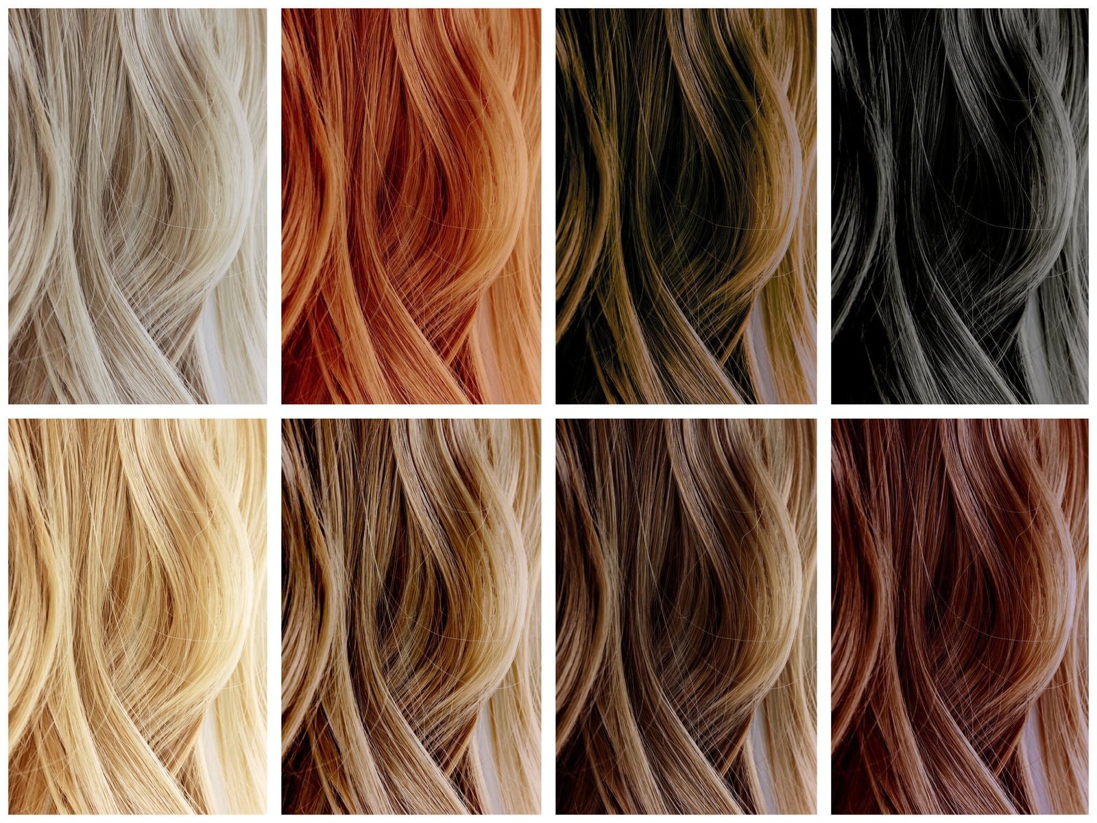 different types of hair colors for different skin tons