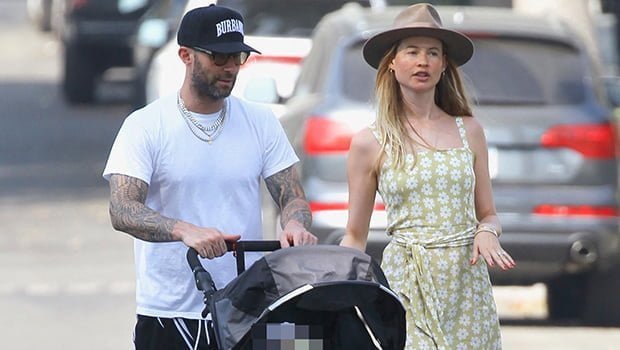 Adam Levine Shares Rare Clip Of His Wife Behati Prinsloo & Their Daughters After Cheating Scandal