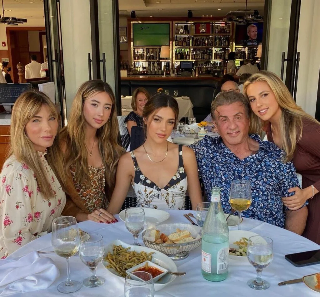 Sylvester Stallone, 76, Flaunts His Stunning Daughters & Wife While Promoting Their Reality TV Show