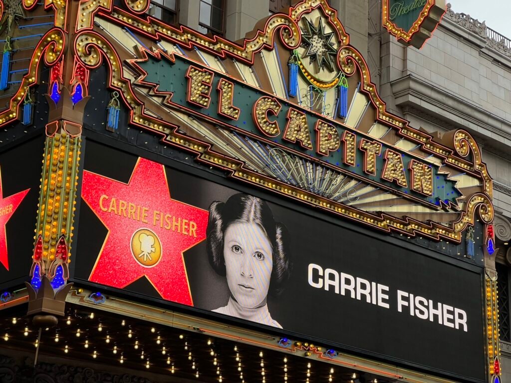 This May The Fourth, Carrie Fisher Is Honored With A Star On The Walk Of Fame